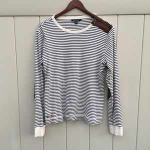 Ralph Lauren Long Sleeved Striped Tee